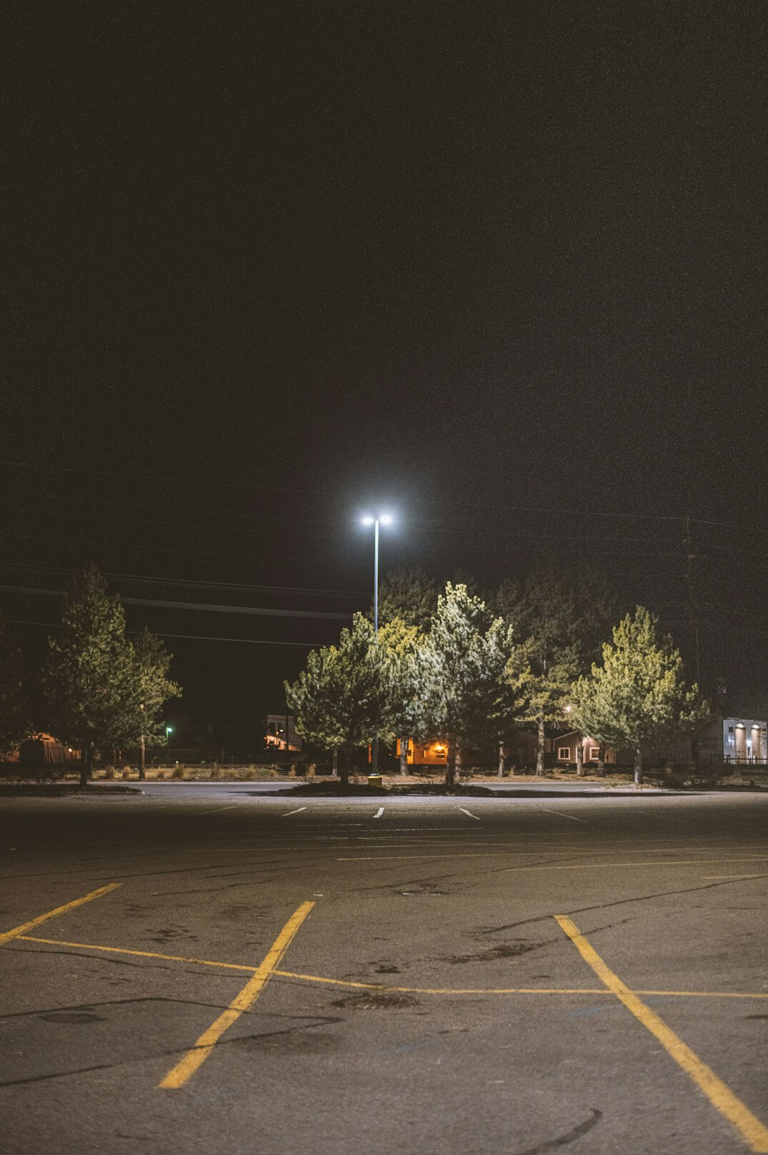 night chase in parking lot